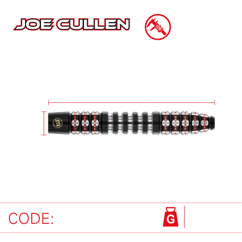 Winmau Joe Cullen Ignition Series 90% Tungsten Steeltip darts