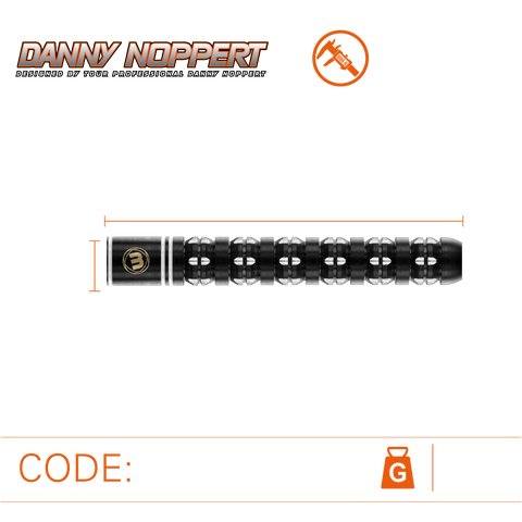 Winmau Danny Noppert Freeze Edition 90% Tungsten Steeltip darts