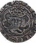1493 - 1499 Half Groat Henry VII Canterbury Mint Facing bust