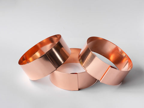 Heavy Duty Copper Plant Ring - 14cm