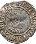 1504 - 1509 Henry VII Half Groat England Coin Profile issue, York Mint, Rose mintmark, Archbishop Bainbridge