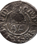 1526 - 1544 Henry VIII Sovereign Penny England Coin Silver London Mint 2nd coinage Rose Mintmark