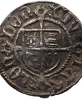 1526 - 1544 Henry VIII Sovereign Penny England Coin Silver London Mint 2nd coinage Rose Mintmark