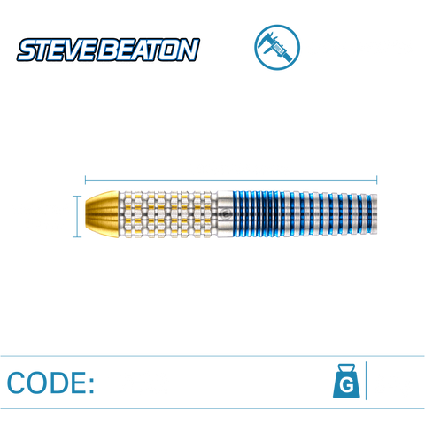 WINMAU Steve Beaton Legend Edition 90% Darts