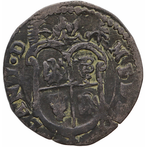 1556 - 15981 Parpagliola Duchy of Milan Philip II Coin Italy