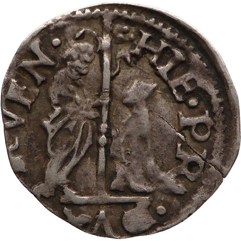 1556 – 1559 Italy Venice 2 Soldi Lorenzo Priuli Coin