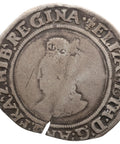 1558-1560 Shilling Elizabeth I Coin England 1st issue Lis bust 2A