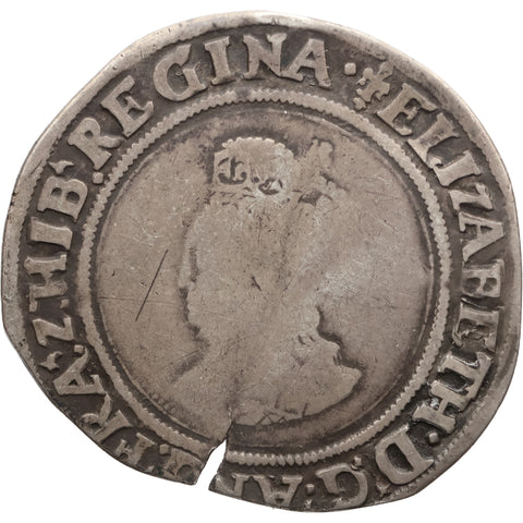 1558-1560 Shilling Elizabeth I Coin England 1st issue Lis bust 2A