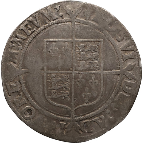 1559-1560 Shilling Elizabeth I Coin England 1st issue Lis 