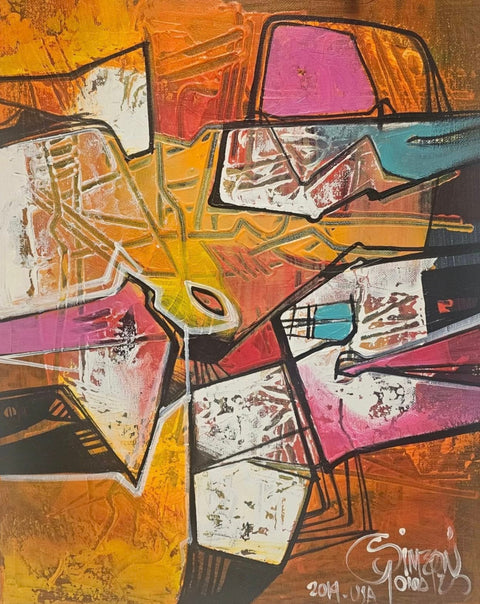 Simeon Gonzales (1973) - Paisaje en La Playa 2/2