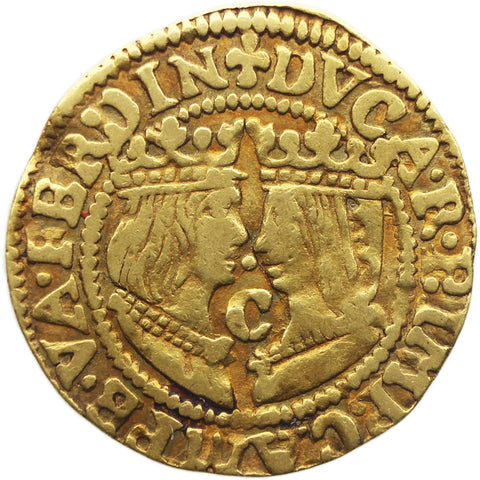 1590 - 93 Ducat Gold Netherlands Coin Kampen City