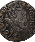 1597 3 Groschen Trojak Sigismund III Vaza Polish Lithuanian Coin Olkusz Mint