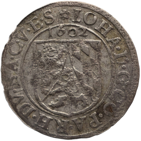 1602 3 Kreuzers John I Duchy of Palatinate - Zweibrücken Coin