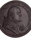 1613 Papal States Paul V Medal (19th century) Erection of the Marian Column 