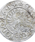 1614 Grosz Sigismund III Groschen Polish–Lithuanian Commonwealth Silver Coin Mint Krakow