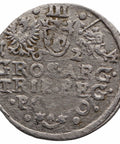 1624 Trojak, 3 Grosze Polish Lithuanian Commonwealth Coin Sigismund III Vasa