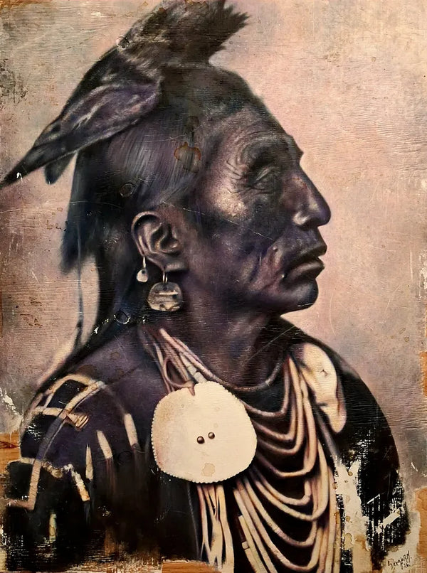 Sergio rivera Martínez - Hombre medicina Crow