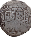 1643 - 1646 Shilling Charles I England Coin Group F, 6th bust Briot's