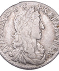 1661 A 1/12 Écu Louis XIV France Coin Mint Paris