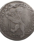 1671 20 Bolognini (Lira) Clement X Coin Papal Italy States