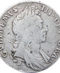 1697 Shilling William III Great Britain Coin Silver