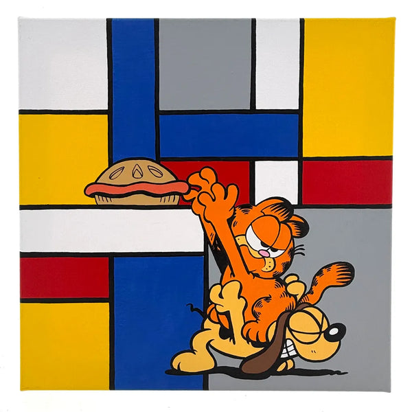 PAAPI (1986) - Partners in Crime (Garfield) x Mondriaan