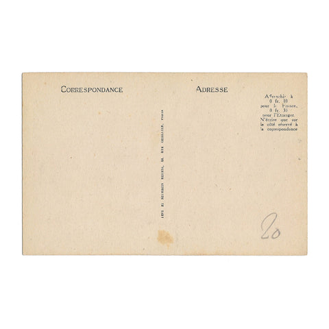 16th Century House in Lannion, France Vintage Postcard