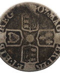 1707 Sixpence Queen Anne Silver Coin British United Kingdom