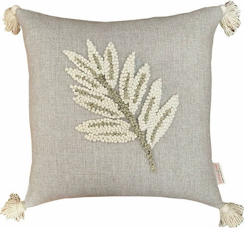 Naturals - Punch Needle Leaf 1 (50x50)
