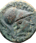 172 - 171 B.C. Ancient Greek Thessaly Thessalian League Dichalkon Ippaitas Magistrate Coin ΘEΣ - Σ - AΛΩN