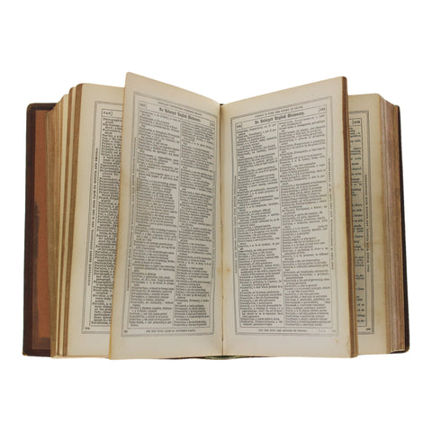 1862 Antique Book - Samuel Maunder's Treasury of Knowledge Library Reference