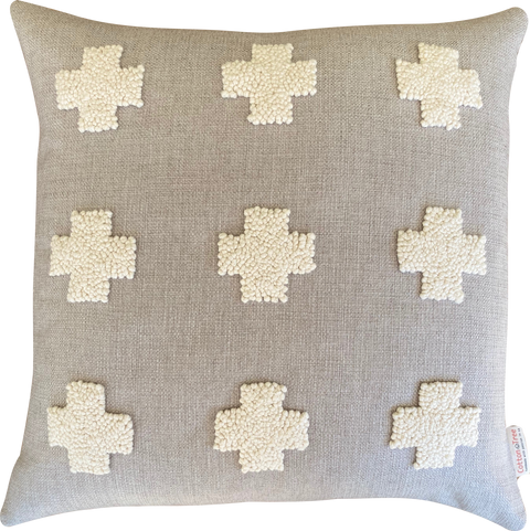 Naturals - Punch Needle Crosses (60x60)