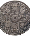 1743 Shilling George II Coin Silver UK