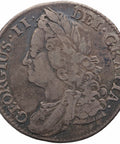 1743 Shilling George II Coin Silver UK