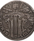 1755 1 Grosso Benedict XIV Coin Papal States