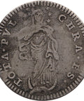1755 1 Grosso Benedict XIV Coin Papal States
