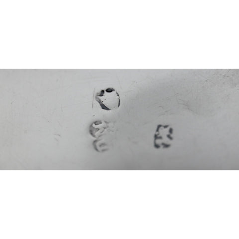 1760 Antique George II Era Set Three Sterling Silver Salts Pots Silversmiths Dorothy Mills & Thomas Sarbitt London Hallmarks