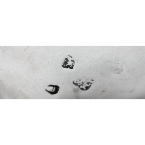 1760 Antique George II Era Set Three Sterling Silver Salts Pots Silversmiths Dorothy Mills & Thomas Sarbitt London Hallmarks