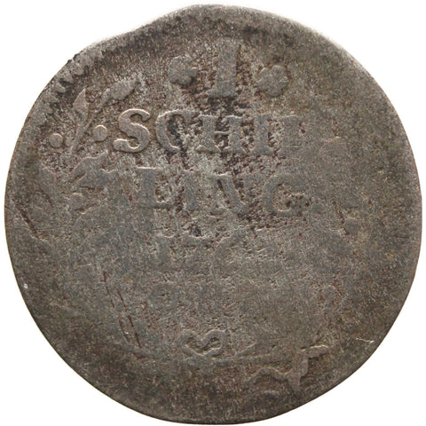 1762 - 1768 German states Hamburg 1 Schilling Coin