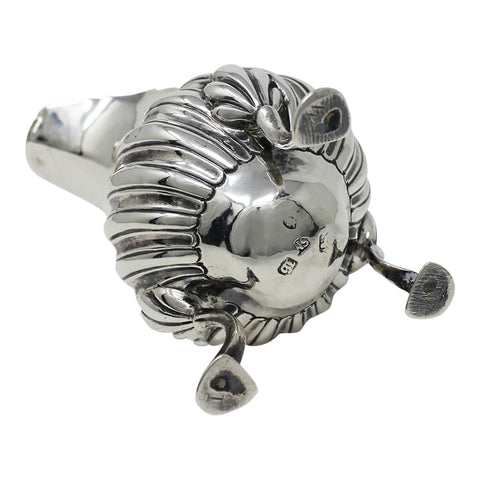 1763 Antique George III Era Sterling Silver Cream Jug Silversmith Samuel Meriten London Hallmarks