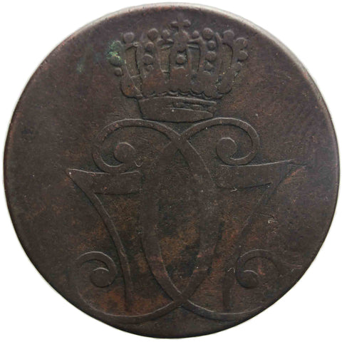 1771 1 Skilling Dansk Denmark Coin Christian VII