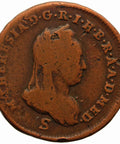1777 S One Soldo Coin Maria Theresia Duchy of Milan Italian states