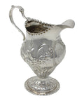1780 Antique George III Era Sterling Silver Cream Jug Silversmith Charles Chesterman II London Hallmarks