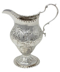 1780 Antique George III Era Sterling Silver Cream Jug Silversmith Charles Chesterman II London Hallmarks