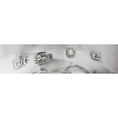 1780 Antique George III Era Sterling Silver Cream Jug Silversmith Charles Chesterman II London Hallmarks