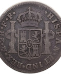 1783 FF 2 Reales Mexico Coin Charles III Silver