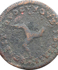 1786 Isle of Man ½ Penny George III Coin engrailed edge