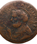 1796 2½ Baiocchi Viterbo Papal States Coin Pius VI