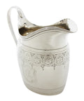 1796 Antique George III Era Sterling Silver Cream Jug London Hallmarks