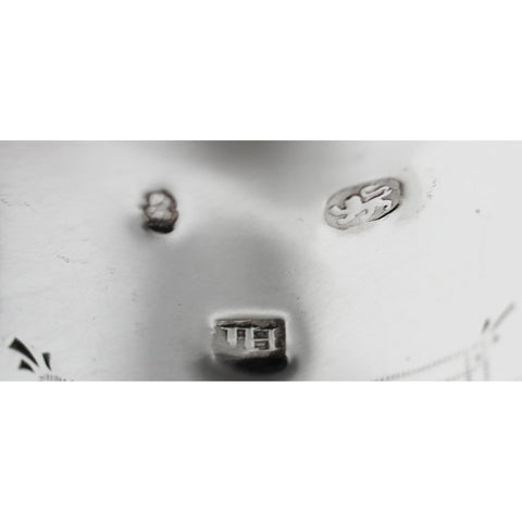 1797 - 1816 Antique George III Era Sterling Silver Cream Jug Silversmith Joseph Hicks Exeter Hallmarks